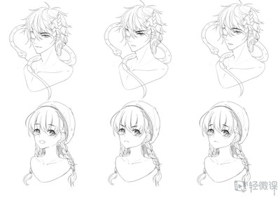 動(dòng)漫人物表情畫(huà)法 掌握情緒表達(dá)，開(kāi)啟角色靈魂之窗